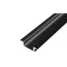 Profil Led Masterled wpuszczany 1m czarny mleczny-5904703022411