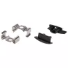 Profil Led Masterled wpuszczany 1m czarny mleczny-5904703022411