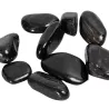 Wysoko polerowane czarne kamienie do akwarium 400g kamyki o wielkości 20-30mm - 8719138146758