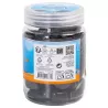 Wysoko polerowane czarne kamienie do akwarium 400g kamyki o wielkości 20-30mm - 8719138146758