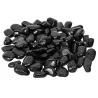 Wysoko polerowane czarne kamienie do akwarium 700g kamyki o wielkości 20-30mm - 8719138146765