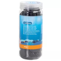 Wysoko polerowane czarne kamienie do akwarium 700g kamyki o wielkości 20-30mm - 8719138146765