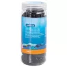 Wysoko polerowane czarne kamienie do akwarium 700g kamyki o wielkości 20-30mm - 8719138146765
