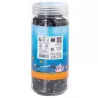 Wysoko polerowane czarne kamienie do akwarium 700g kamyki o wielkości 20-30mm - 8719138146765