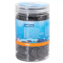 Wysoko polerowane czarne kamienie do akwarium 1000g kamyki o wielkości 20-30mm - 8719138146772