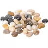 Wysoko polerowane kolorowe kamienie do akwarium 400g kamyki o wielkości 20-30mm - 8719138146789
