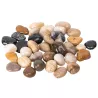 Wysoko polerowane kolorowe kamienie do akwarium 400g kamyki o wielkości 20-30mm - 8719138146789