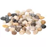 Wysoko polerowane kolorowe kamienie do akwarium 700g kamyki o wielkości 20-30mm - 8719138146796