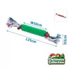Świąteczna zabawka dla psa z kolcami TPR i sznurkiem - gryzak L25xW10xH3cm - 8719138144181