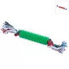 Świąteczna zabawka dla psa z kolcami TPR i sznurkiem - gryzak L25xW10xH3cm - 8719138144181