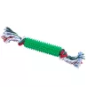 Świąteczna zabawka dla psa z kolcami TPR i sznurkiem - gryzak L25xW10xH3cm - 8719138144181