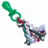 Świąteczna zabawka dla psa z kolcami TPR i sznurkiem - gryzak L19xW4xH4cm - 8719138144198
