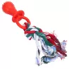 Świąteczna zabawka dla psa z kolcami TPR i sznurkiem - gryzak L19xW4xH4cm - 8719138144198