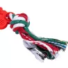 Świąteczna zabawka dla psa kość TPR i sznurkiem - gryzak L20xW4.5xH1.5cm - 8719138144204