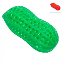 Świąteczna zabawka dla psa orzeszek TPR z piszczkiem - gryzak L13xW6xH5.5cm - 8719138144235