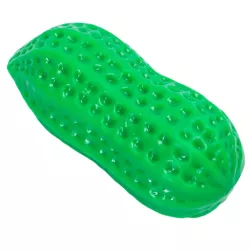 Świąteczna zabawka dla psa orzeszek TPR z piszczkiem - gryzak L13xW6xH5.5cm - 8719138144235