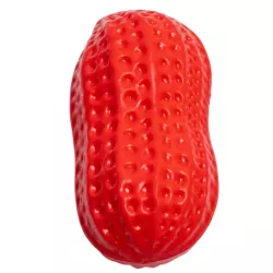 Świąteczna zabawka dla psa orzeszek TPR z piszczkiem - gryzak L13xW6xH5.5cm - 8719138144235