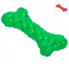 Zabawka dla psa kość TPR z piszczkiem - gryzak L14xW6xH3cm - 8719138144242