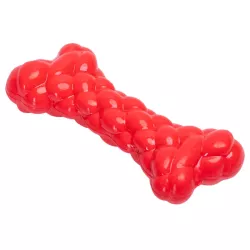 Zabawka dla psa kość TPR z piszczkiem - gryzak L14xW6xH3cm - 8719138144242