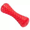 Zabawka dla psa kość TPR plecionka z piszczkiem - gryzak L15.2xW5xH2.6cm - 8719138144259