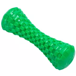 Zabawka dla psa kość TPR plecionka z piszczkiem - gryzak L15.2xW5xH2.6cm - 8719138144259