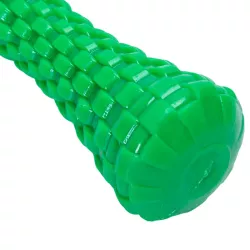Zabawka dla psa kość TPR plecionka z piszczkiem - gryzak L15.2xW5xH2.6cm - 8719138144259