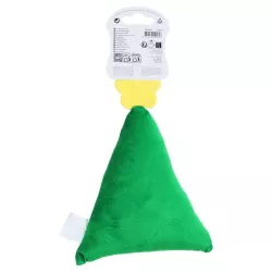 Pluszowa zabawka dla psa choinka z gwiazdką i piszczkiem - 23cm - 8719138144327
