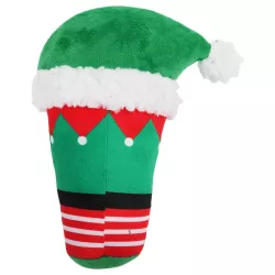Pluszowa zabawka dla psa mix wzorów z piszczkiem - L21xW16xH9cm - 8719138144334