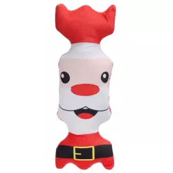 Pluszowa zabawka dla psa cukierek z piszczkiem - 23cm - 8719138144341