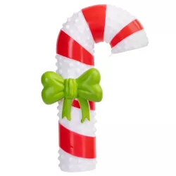 Winylowa zabawka dla psa laska cukrowa z piszczkiem - 16cm - 8719138144402