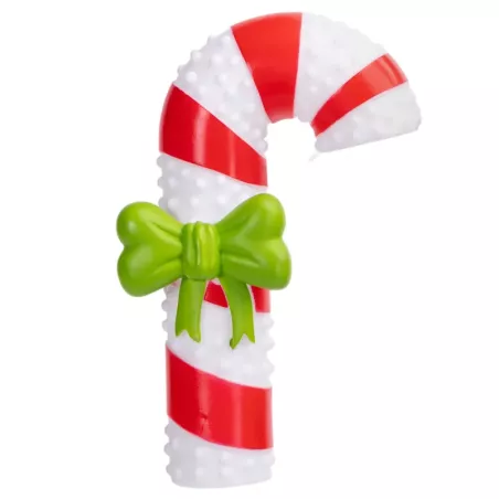 Winylowa zabawka dla psa laska cukrowa z piszczkiem - 16cm - 8719138144402