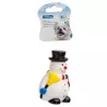 Winylowa zabawka dla psa bałwanek z piszczkiem - 11cm - 8719138144433
