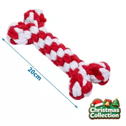Zabawka dla psa z liny w kształcie kości - 20cm - 8719138144495