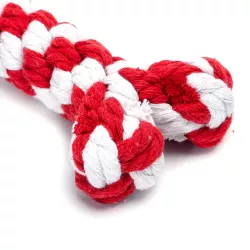 Zabawka dla psa z liny w kształcie kości - 20cm - 8719138144495