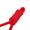 Zabawka dla psa z liny z dwiema kulkami - 36cm - 8719138144525