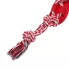 Zabawka dla psa z liny cukrowa laska z frędzlami - 37cm - 8719138144549