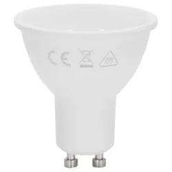 Żarówka reflektorek LED GU10 4.8W RGB+3000K kolorowa i ciepła z pilotem - 8433325418434