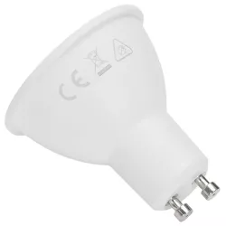 Żarówka reflektorek LED GU10 4.8W RGB+3000K kolorowa i ciepła z pilotem - 8433325418434