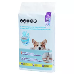 Podkłady 10 szt 60x60cm rozmiar M higieniczne maty do sikania dla psa - 8719138146949