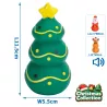 Winylowa zabawka w grochy piszcząca zabawka dla psa 12x6cm - 8719138144426
