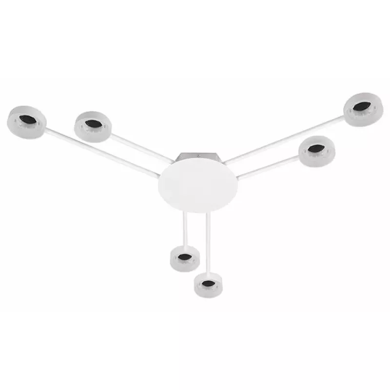 Żyrandol LED GX53 Zibo x6 biały-5904703032175