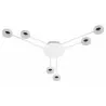 Żyrandol LED GX53 Zibo x6 biały-5904703032175