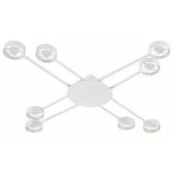 Żyrandol LED GX53 Zibo x8 biały-5904703032199