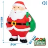 Zabawki lateksowe-Święty Mikołaj-L9*W7.5*H12.4CM - 8719138144853