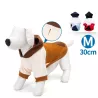 Bluza z kapturem dla psa rozmiar M 30cm kolorowa miękka i ciepła - 8719138142125