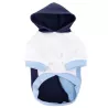 Bluza z kapturem dla psa rozmiar M 30cm kolorowa miękka i ciepła - 8719138142125