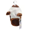 Bluza z kapturem dla psa rozmiar M 30cm kolorowa miękka i ciepła - 8719138142125