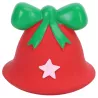 Zabawka dla psa dzwonek świąteczny z kokardą lub w paski 7-8.7cm - 8719138144860