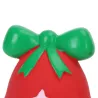 Zabawka dla psa dzwonek świąteczny z kokardą lub w paski 7-8.7cm - 8719138144860