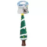 Gryzak świąteczny dla psa choinka z piszczałką - długość 21cm - 8719138144877